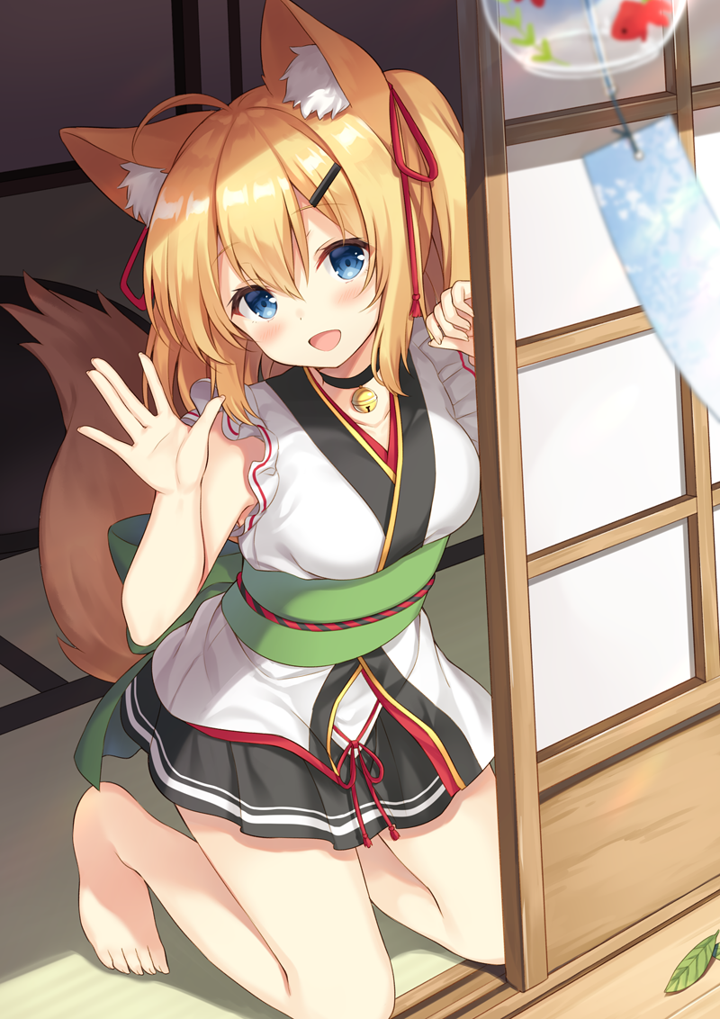 Anime Art - , Anime art, Kitsune, Anime