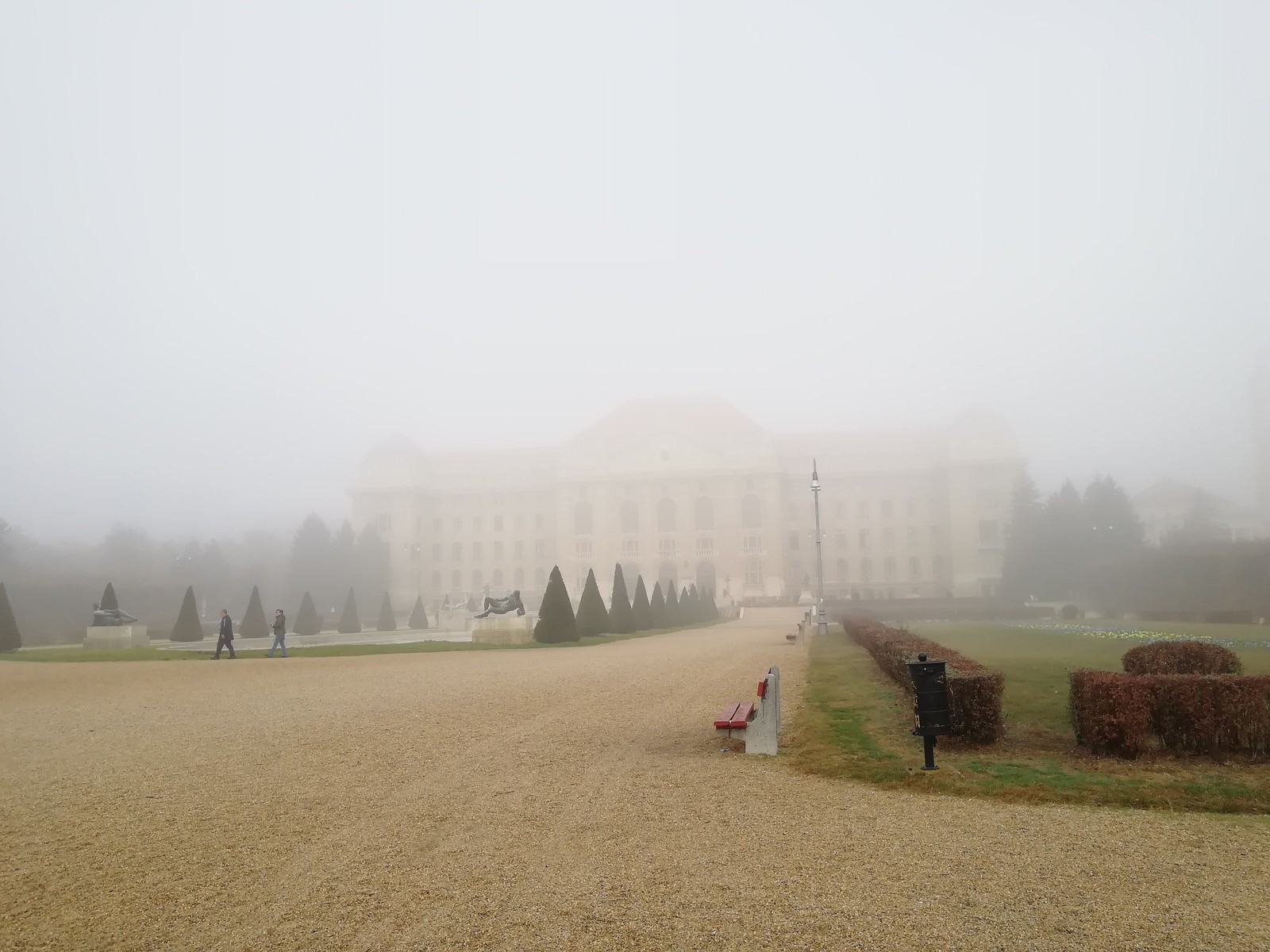 Hungary, Debrecen - Fog, Travels, Longpost