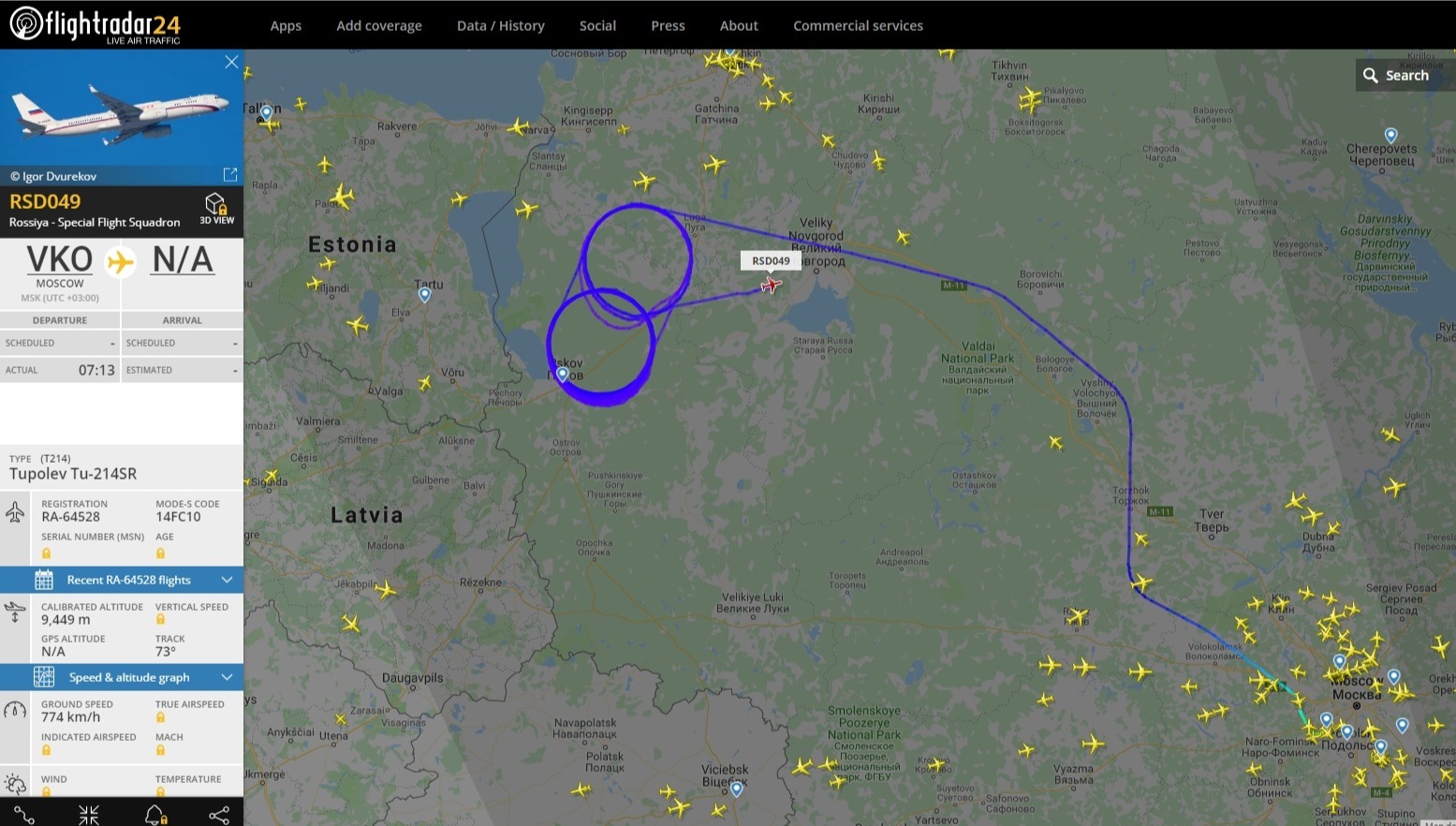 Putin's relay planes - My, Radio engineering, Airplane, Vladimir Putin, , Flightradar24, Radio, Aviation