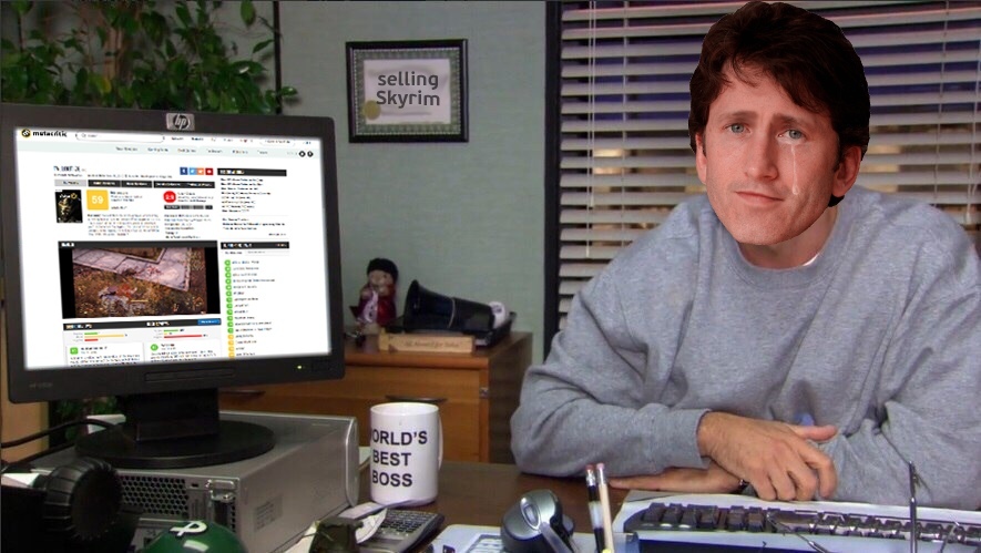 Toddick saw Fallout 76 scores - Fallout, Fallout 76, Games, Computer games, Metacritic, Todd Howard