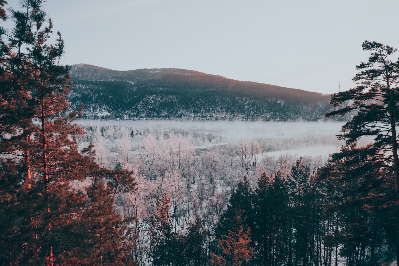 N o v e m b e r M a g i c - My, Krasnoyarsk, Siberia, Snow, November, Yenisei, Nature, Longpost