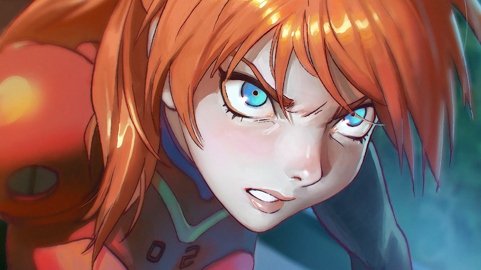 Second Child - Asuka langley, Art, Evangelion, Anime, Anime art