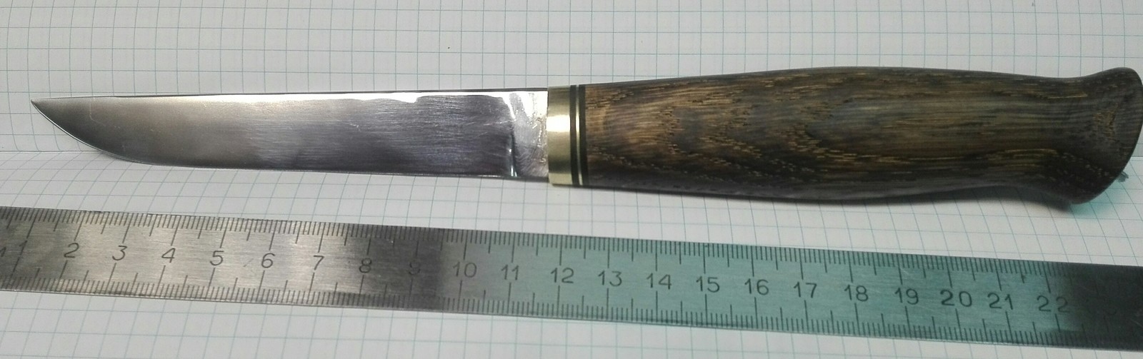 Finnish-type knife from pasture materials - My, Knife, With your own hands, Longpost