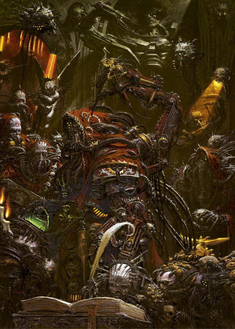 About the Fabricator General and the Martian priests. - Warhammer 40k, Adeptus Mechanicus, Grade, , Wh back