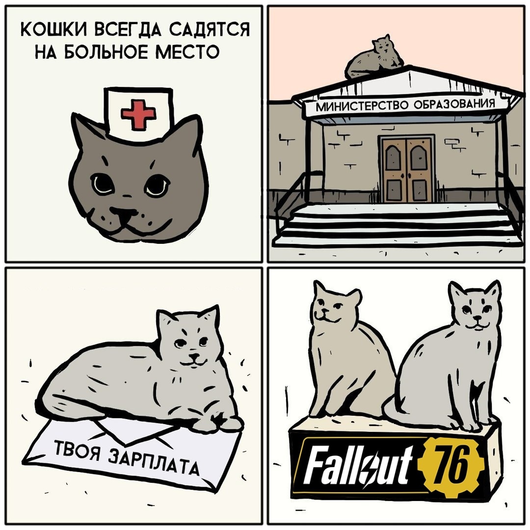 Fallous 76 - Fallout 76, Игры, Компьютерные игры, Юмор, Комиксы