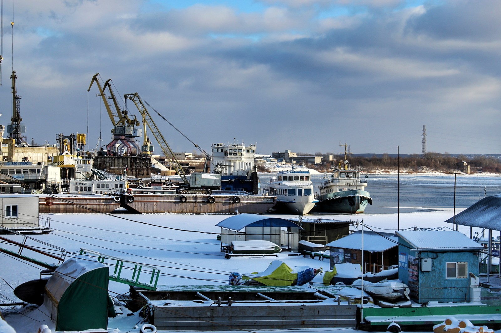 Photo walk - My, Dzerzhinsk, Longpost, The photo, Winter, Canon 1300d, 18-55 kit