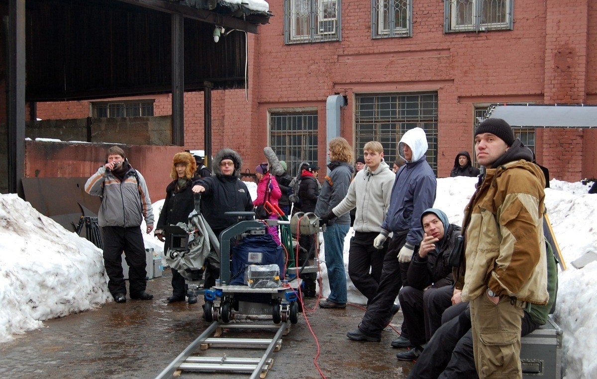 Photos from the filming of the film Stoker 2010 - Balabanov, The photo, Movies, Stoker, Interesting, Longpost