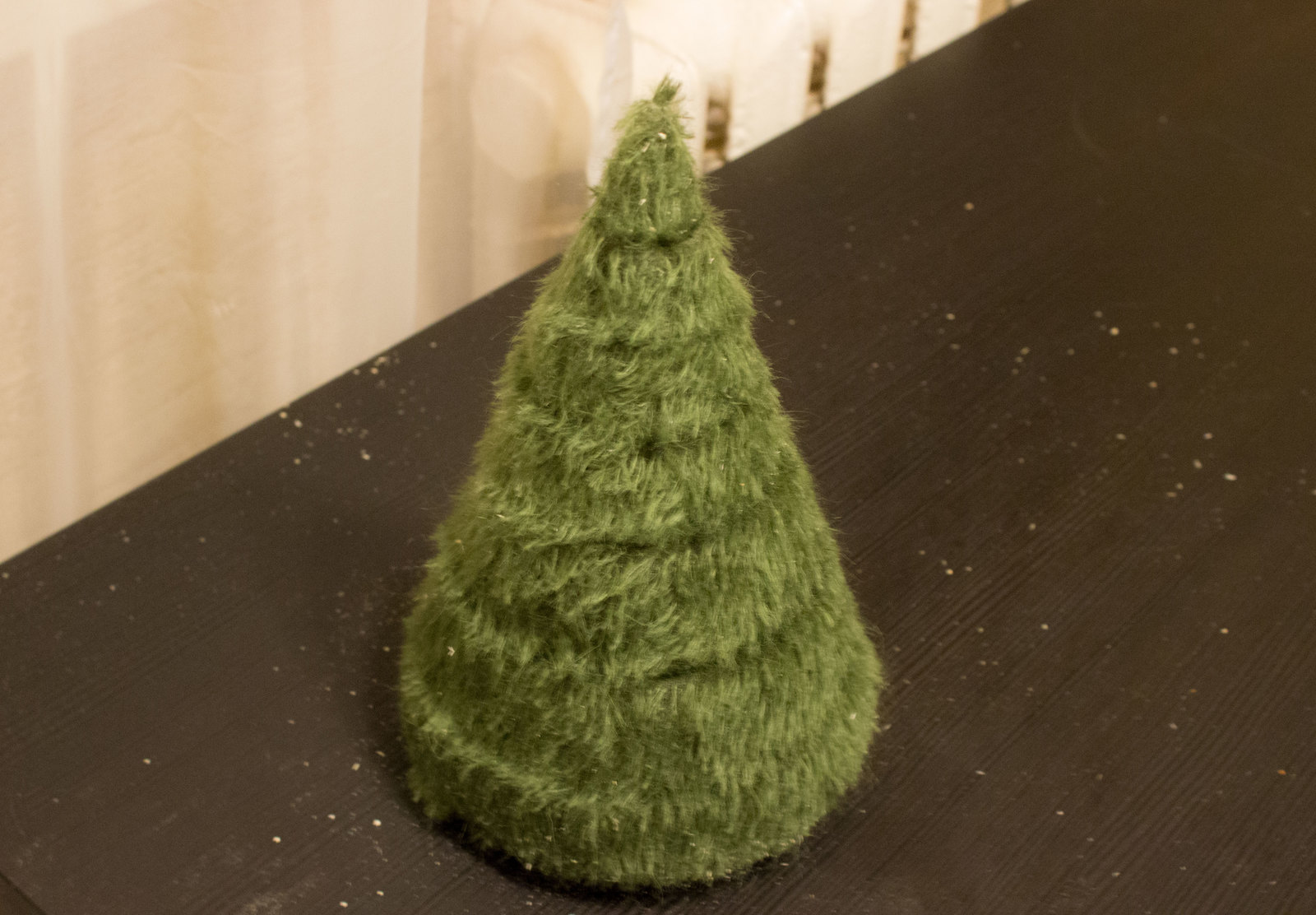 mohair Christmas tree - My, Christmas tree, Soft toy, Author's toy, Master Class, Needlework with process, Handmade, New Year, Longpost