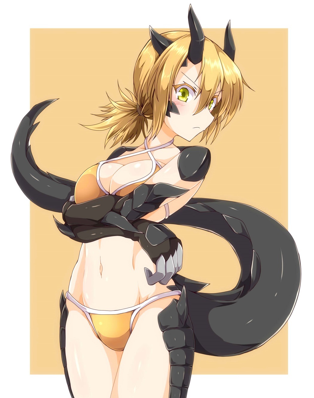 Dragon girls part 3 - NSFW, Anime Art, Anime Original, Monster Girl, Dragon Girl, Этти, Длиннопост