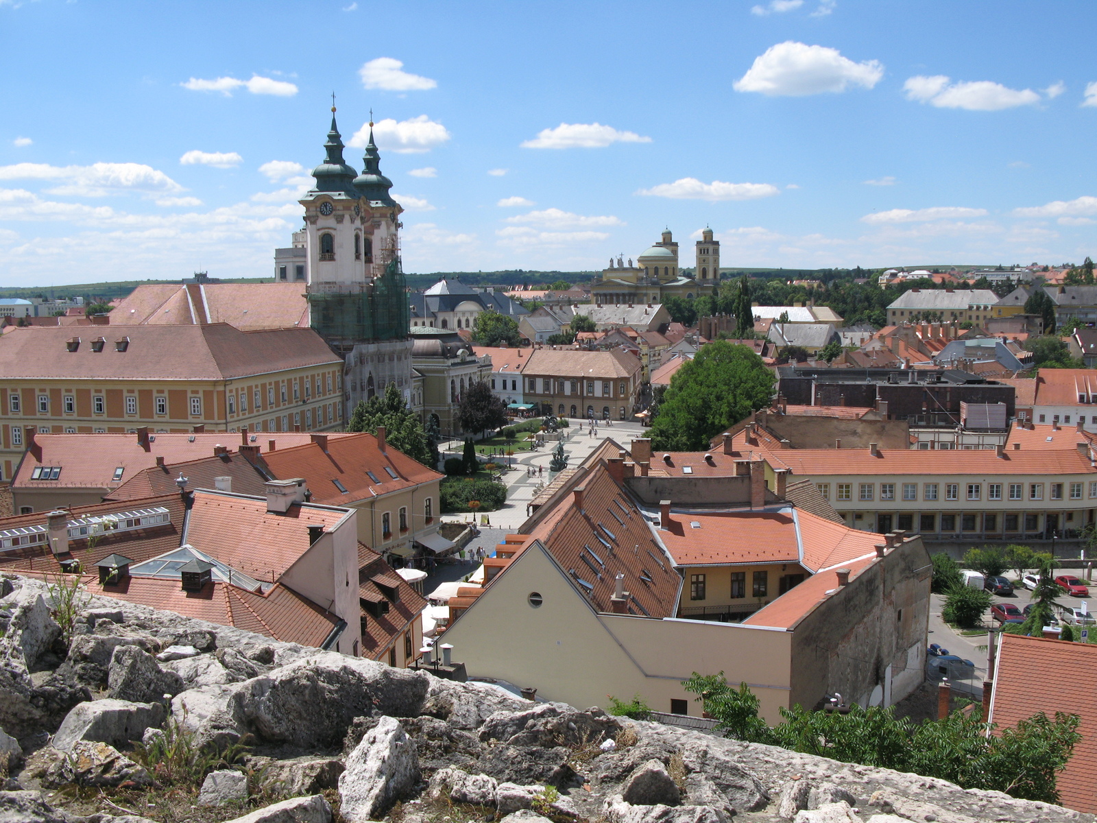 City of Eger. Hungary. - My, Hungary, Travels, Fortress, , Longpost