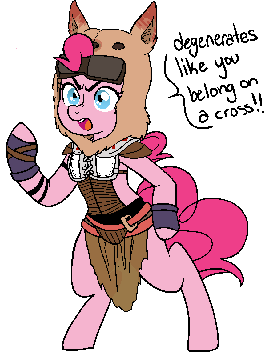 Party for the Hoover Dam - My little pony, Pinkie pie, Fallout: New Vegas, Crossover, , Caesar's Legion (Fallout)