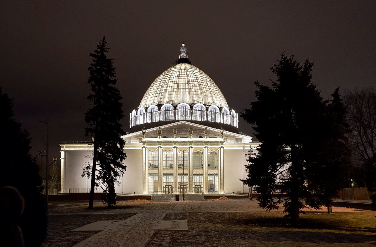 Cosmos Pavilion at VDNKh - My, The photo, VDNKh, Space, Beginning photographer, , Space Pavilion, Fujifilm