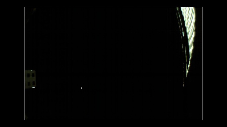 MarCO cubesat photographed Mars - Space, Cubesat, Mars, The photo, Insight