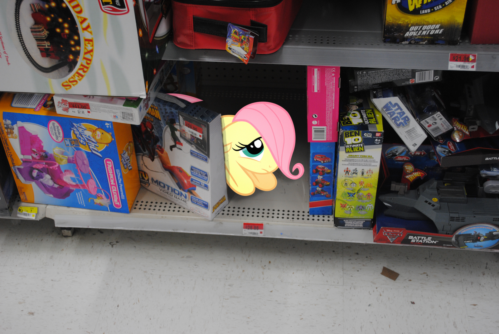 Lost little ponies - My little pony, Fluttershy