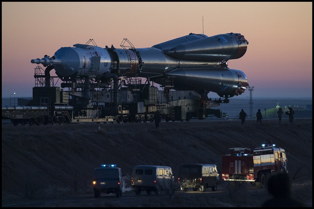 Ракета-носитель Союз-ФГ готова к старту 3 декабря. - Космос, Ракета, Космодром, Байконур, МКС, Роскосмос, NASA, Космонавты, Видео, Длиннопост