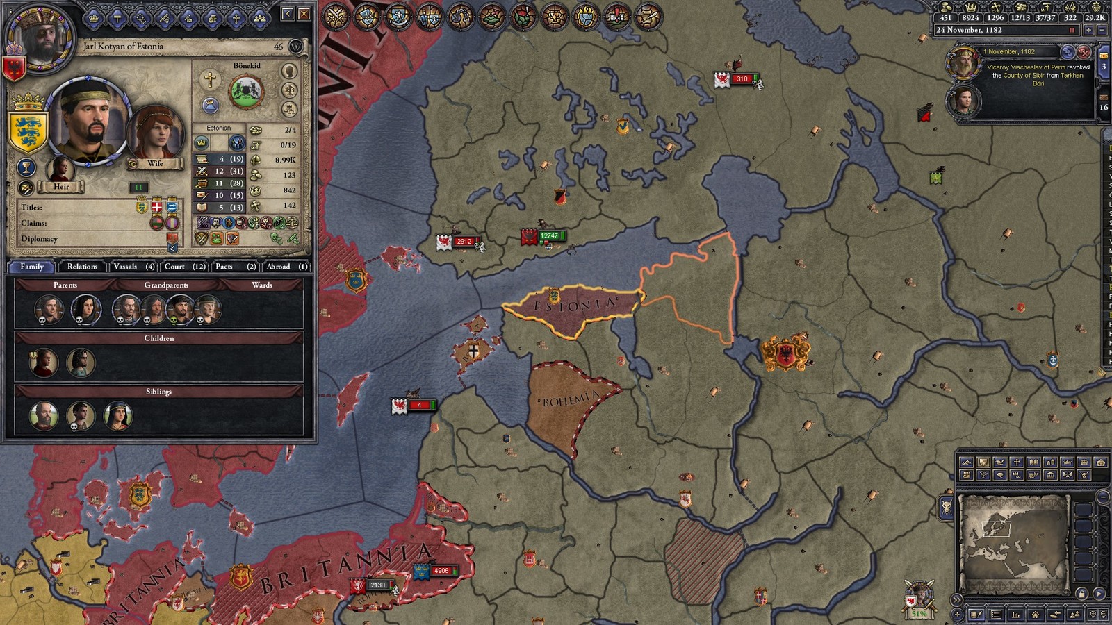 Карта crusader kings