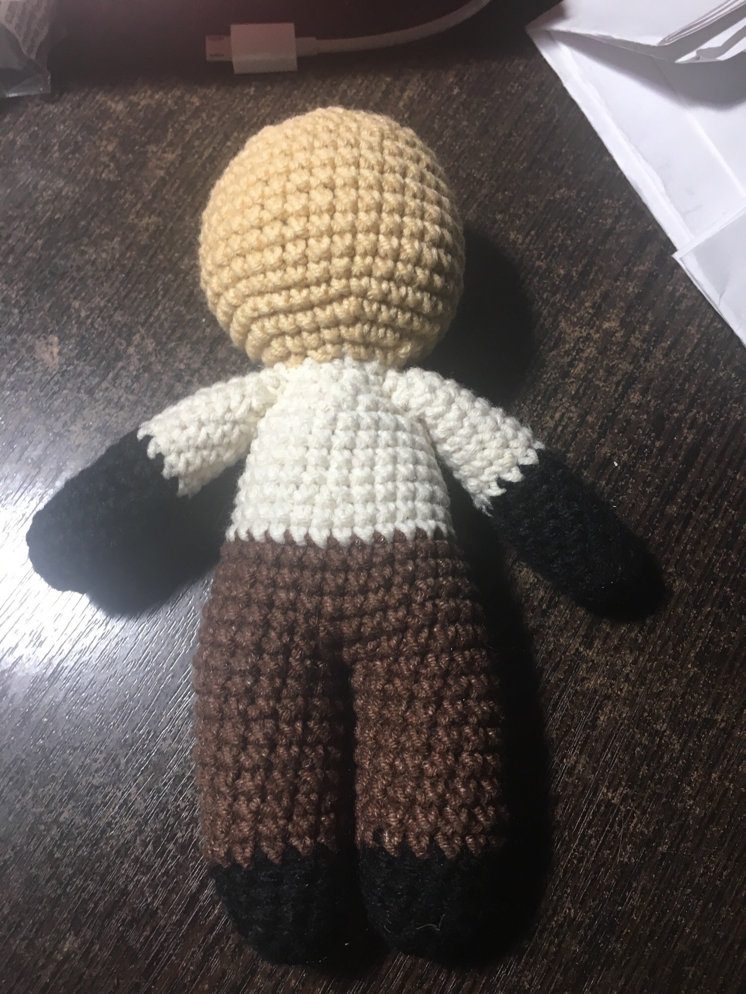 Birth of Geralt of Rivia - My, Witcher, Geralt of Rivia, The Witcher 3: Wild Hunt, Amigurumi, Longpost, Needlework