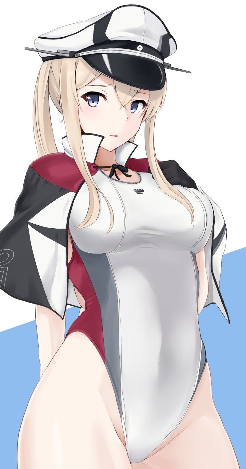 Graf Zeppelin (Artist: Maruya1006) - NSFW, Kantai collection, Etty, Anime, Anime art, Graf Zeppelin, Tights, Swimsuit, Longpost