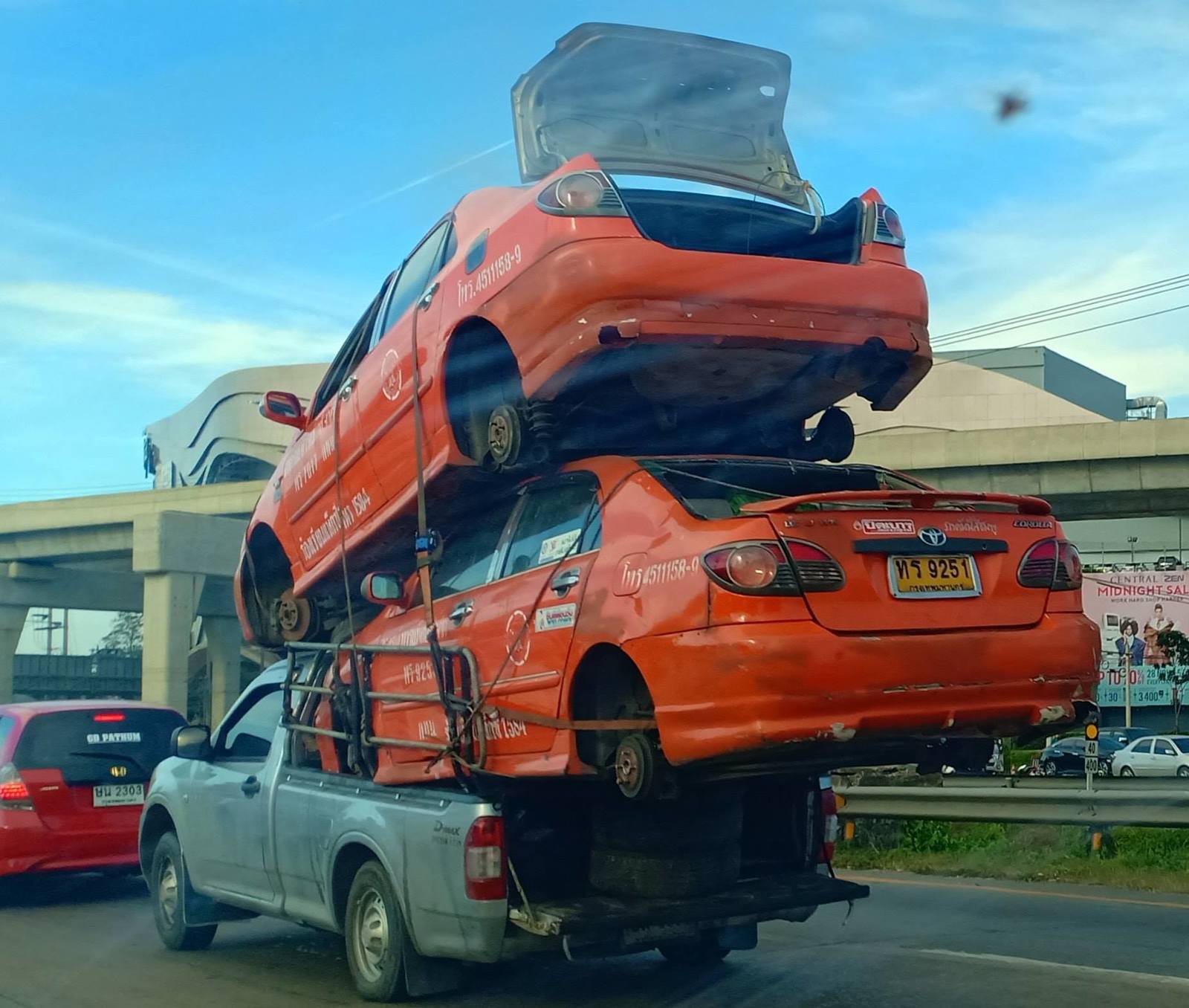 car transporter - Thailand, Road safety, And so it will do