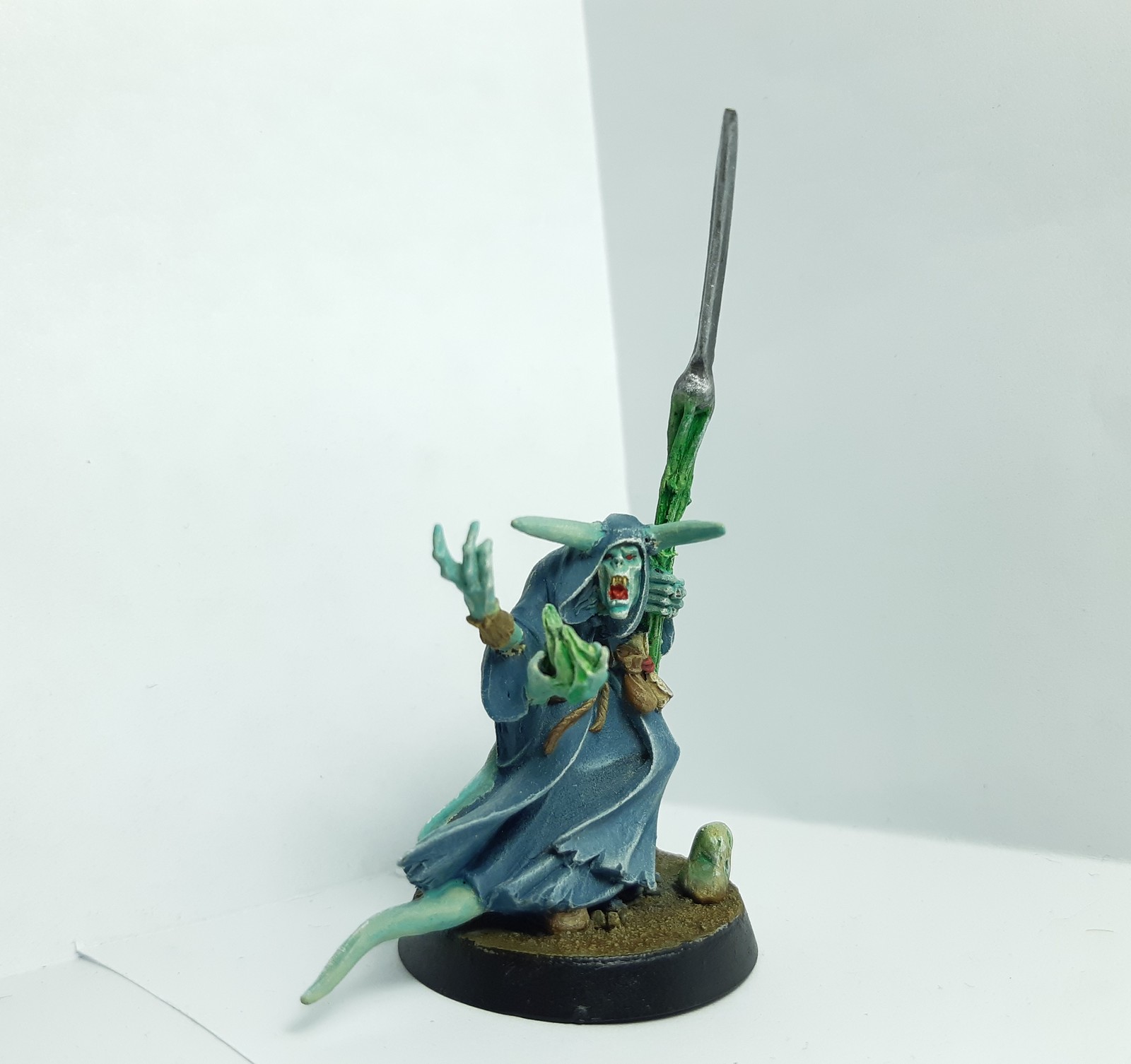 Wizard of Chaos. - My, Warhammer, , Longpost, Needlework without process