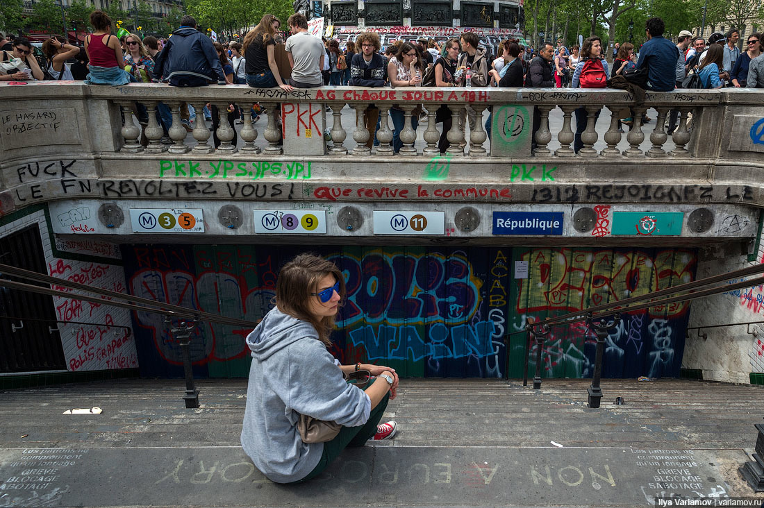 Do you want it to be like in Paris? (video and photo report) - My, Paris, France, Reportage, Protest, Pogrom, Ilya Varlamov, Police, Video, Longpost