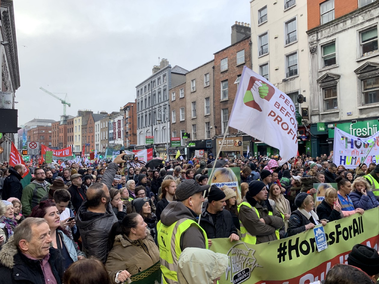 On renting in Dublin—Part 4, housing crisis and popular protests - My, Dublin, Ireland, Housing problem, Protest, Rental of property, Video, Longpost