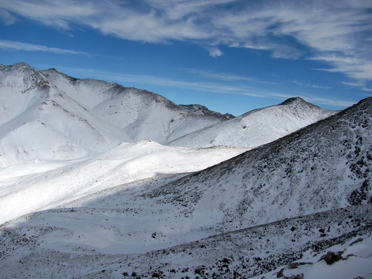 Winter hike along Teberda - My, The mountains, Tourism, Travel across Russia, Travels, Longpost