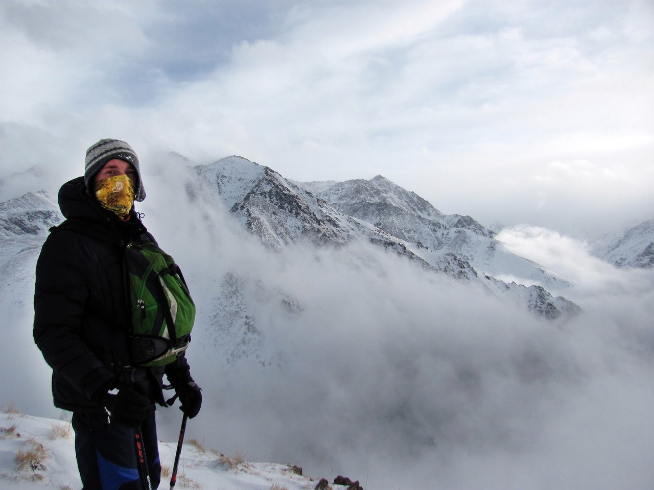 Winter hike along Teberda - My, The mountains, Tourism, Travel across Russia, Travels, Longpost