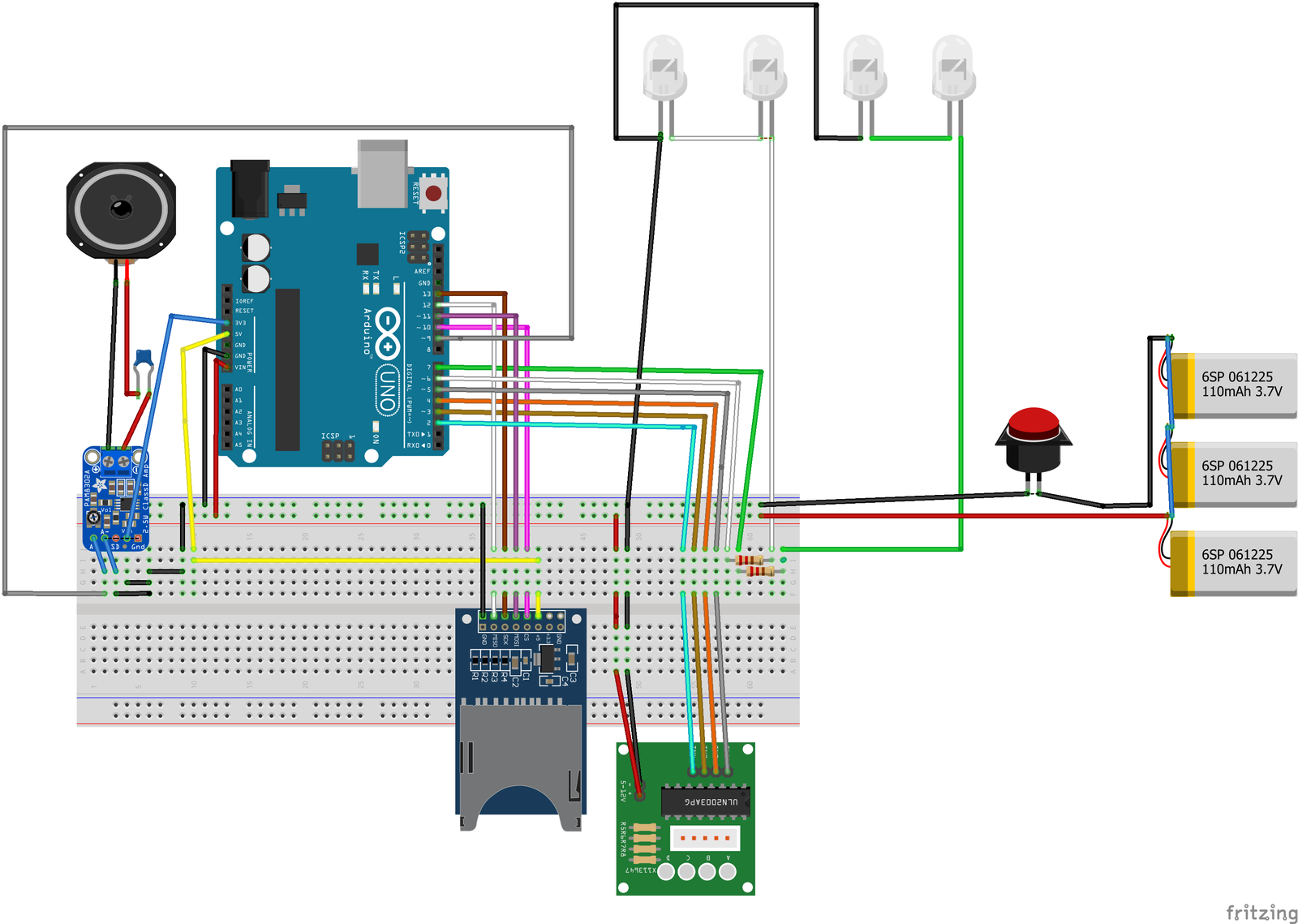 Music box on Arduino Uno. First experience - My, Arduino, Music Box, Longpost