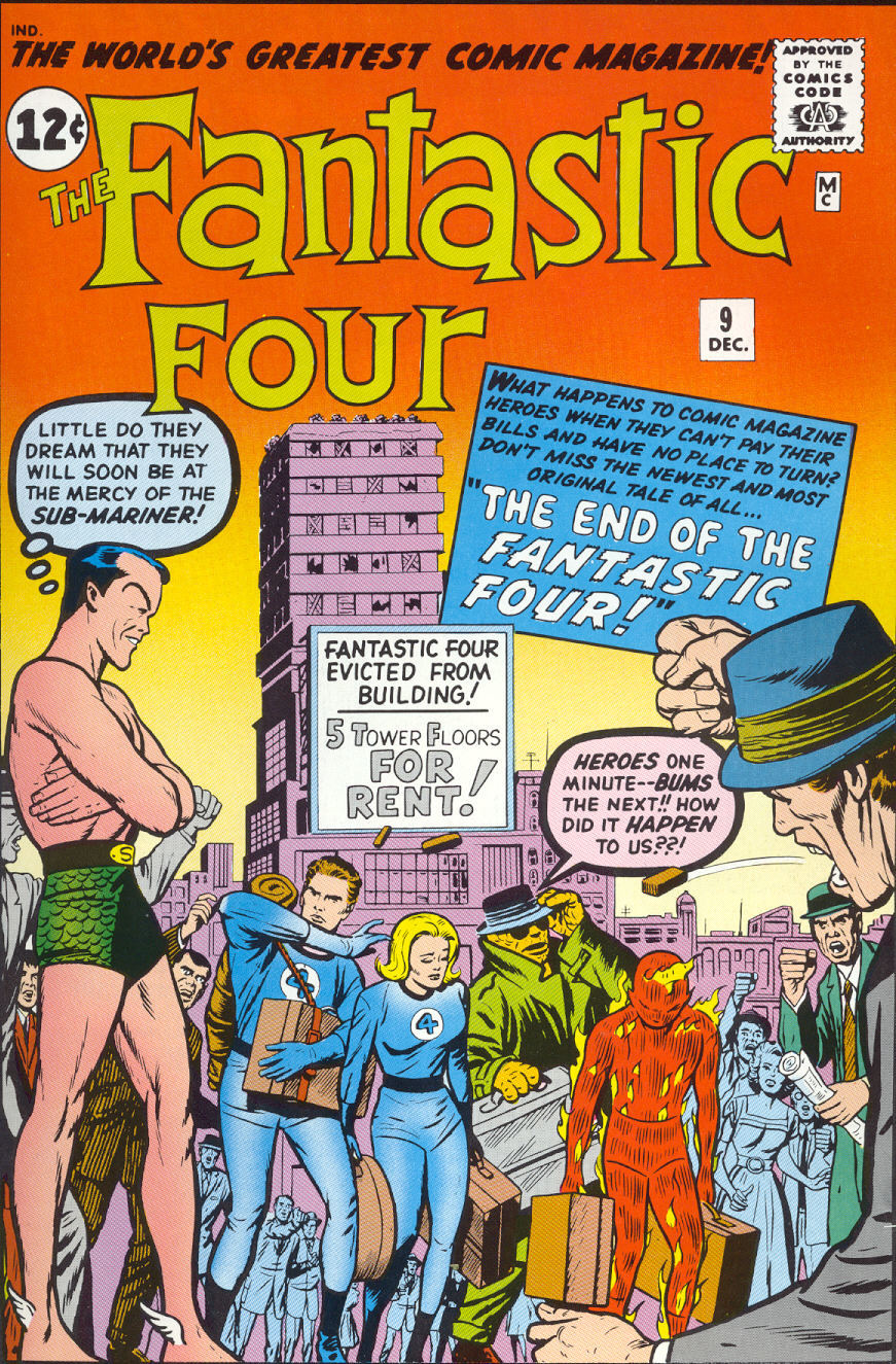 Comic Dive: Fantastic Four #1-10 - My, Superheroes, Marvel, Fantastic Four, Doctor Doom, Comics-Canon, Longpost