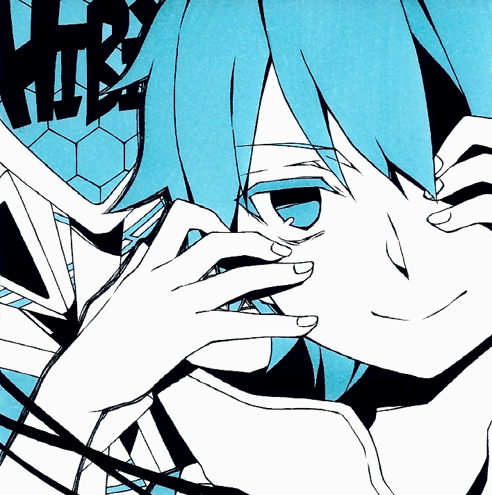 Mekakushi-dan furiaikon - Anime, Not anime, Anime art, Kagerou project, Mekakucity Actors, , Longpost