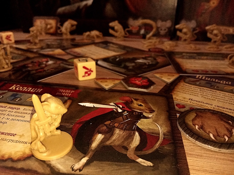 Mice, mysteries and hardcore. - My, Mice and Mystics, Board games, Overview, Opinion, Story, Fantasy, Longpost