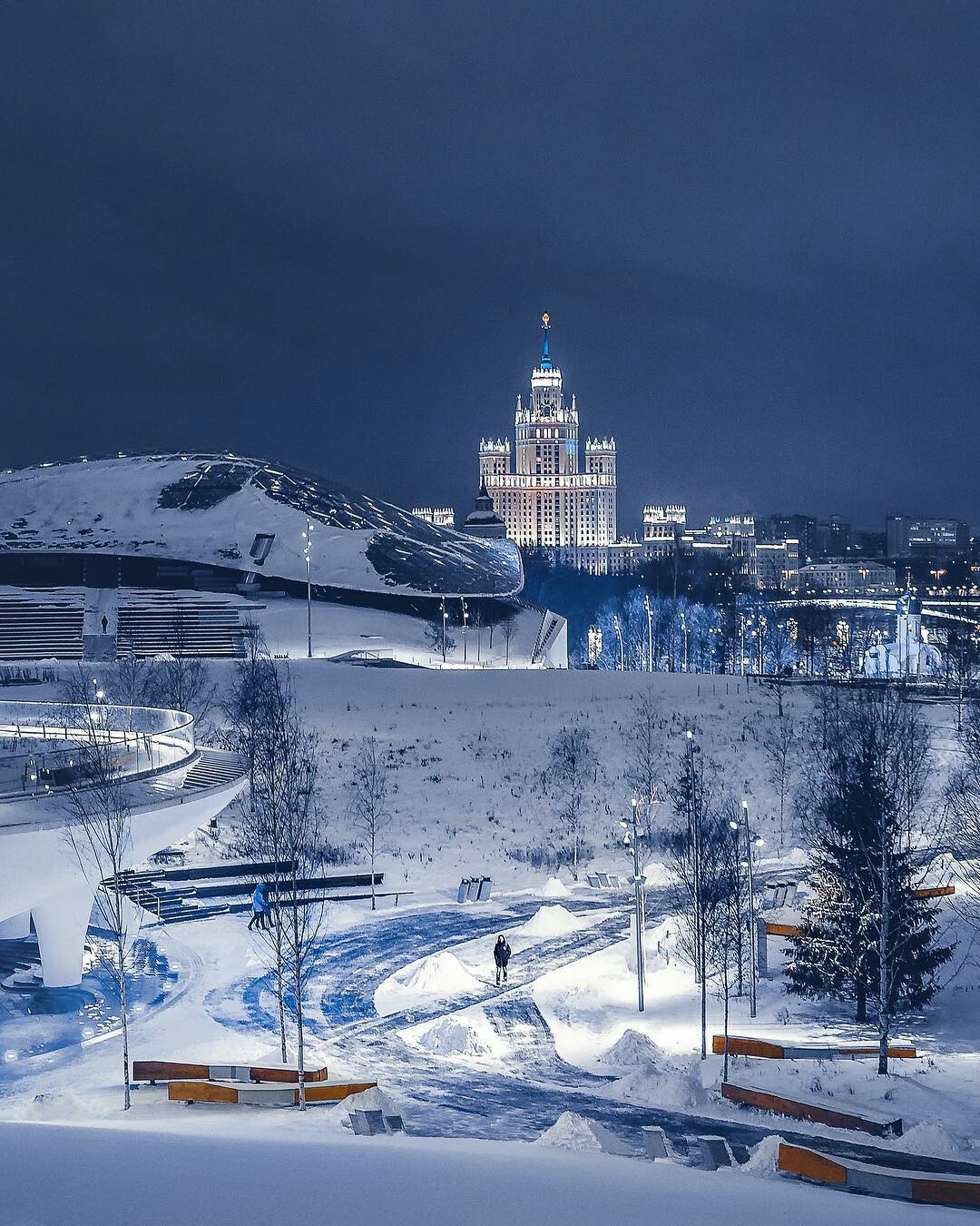 Москва Зимой Фото Красивые