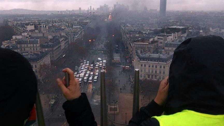 France today - France, Paris, Protest actions, Politics, Longpost, Negative