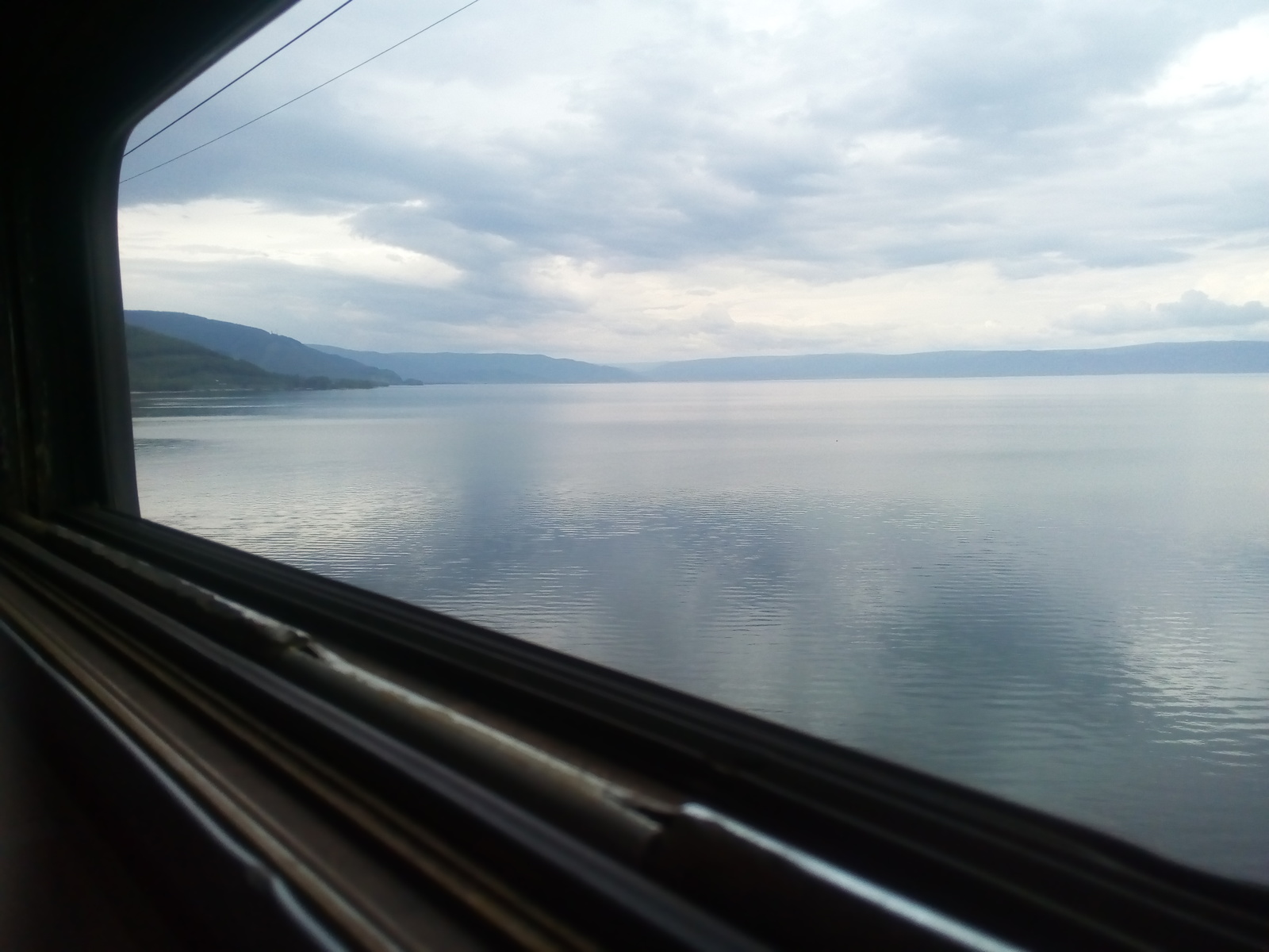 Имандра озеро из поезда