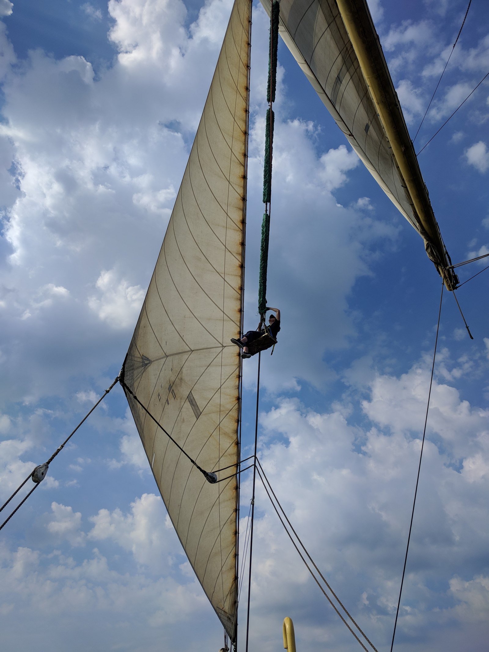 Cadet life on the training sailboat Mir - My, Sea, Sailors, Sailboat, Ship, Vessel, Longpost