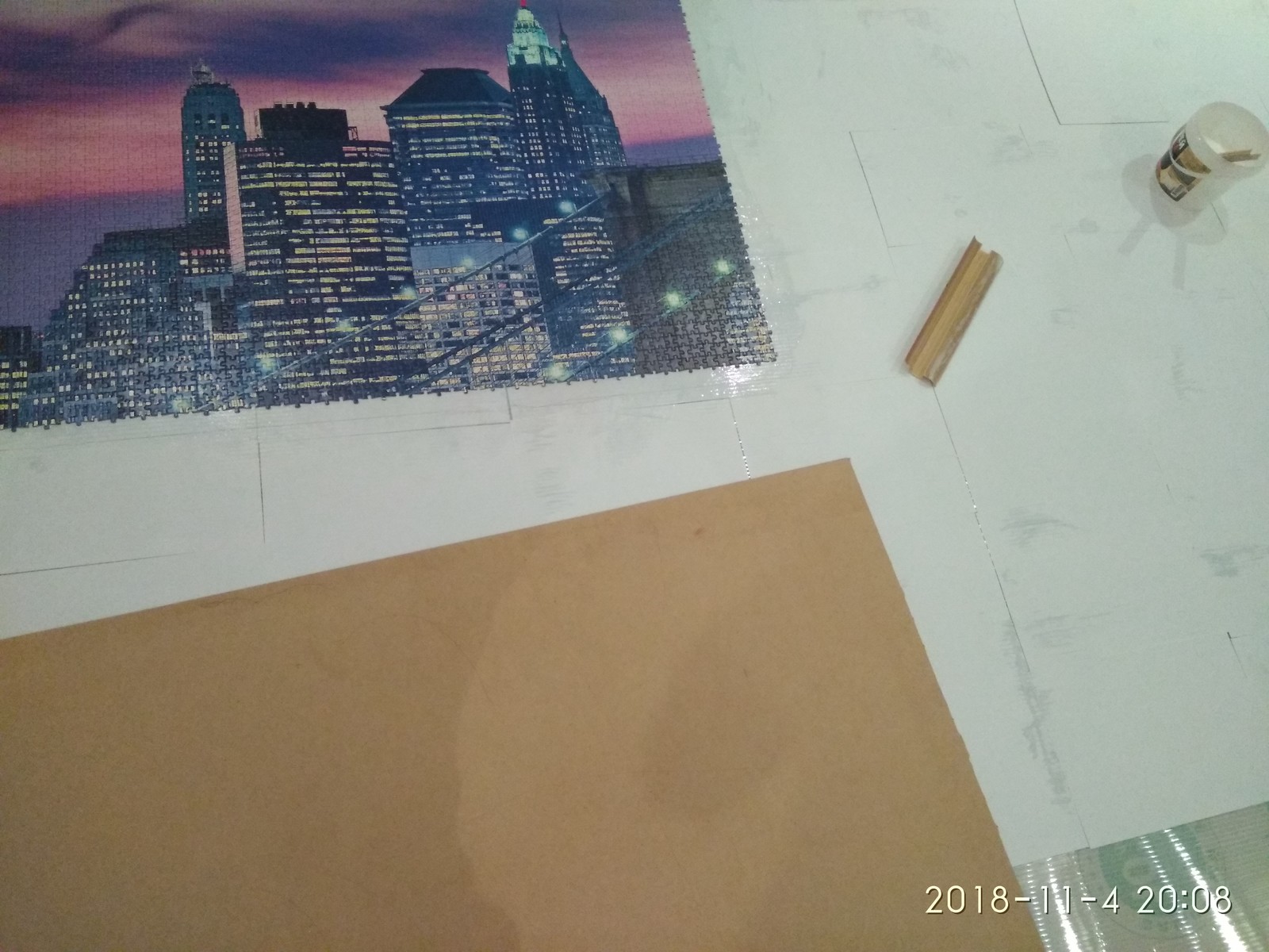 Puzzle - My, Puzzle, New York, Painting, Longpost