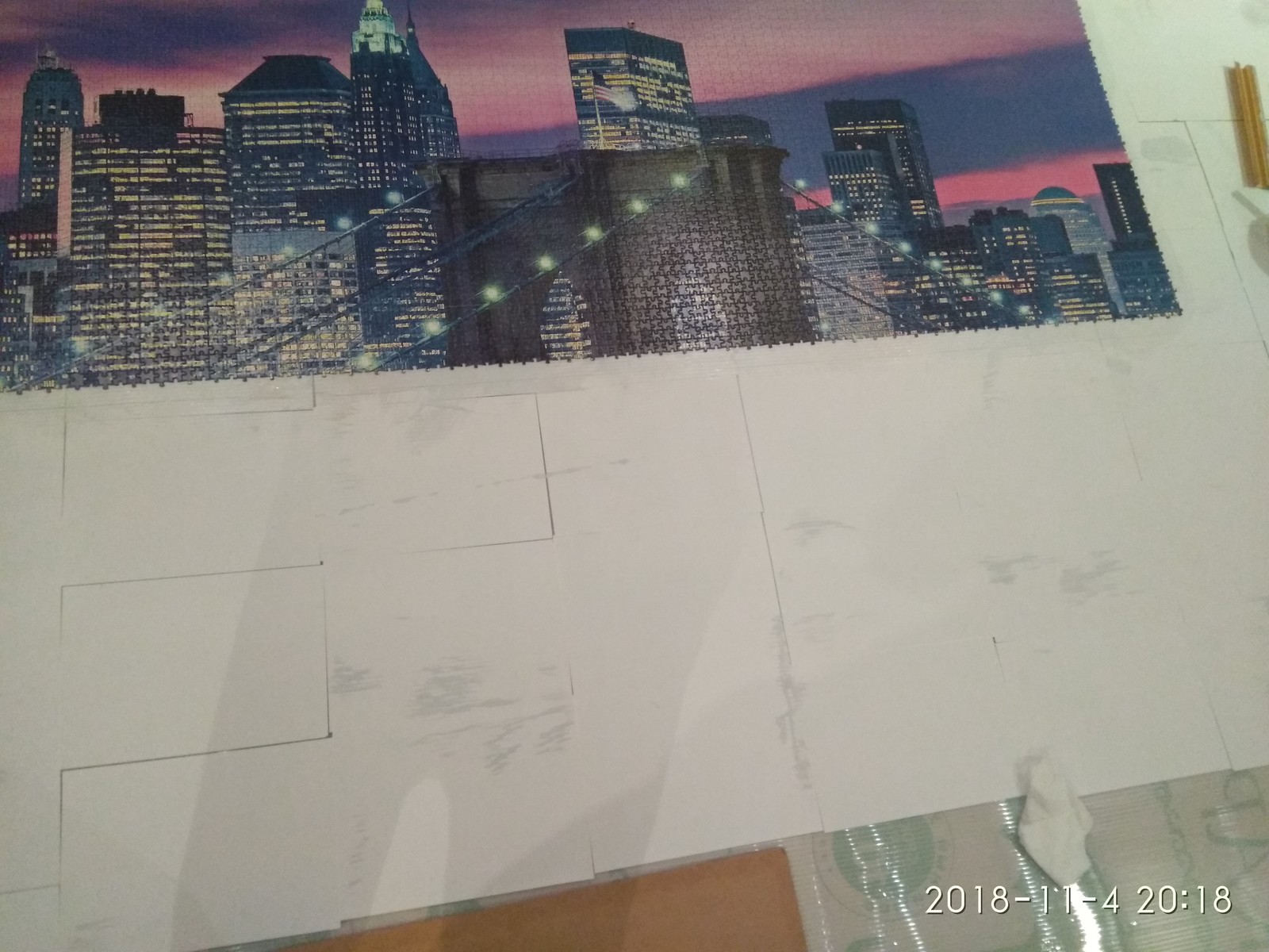 Puzzle - My, Puzzle, New York, Painting, Longpost