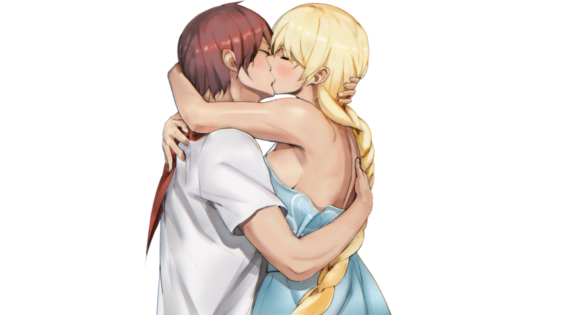 ...And never let me go! - Endless summer, Visual novel, Glorifying, Semyon, Art