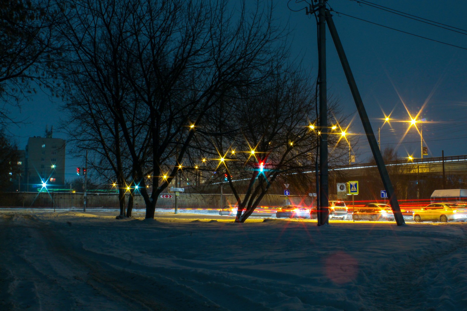 night walk - My, Dzerzhinsk, Canon 1300d, 18-55 kit, Night, The photo, Longpost