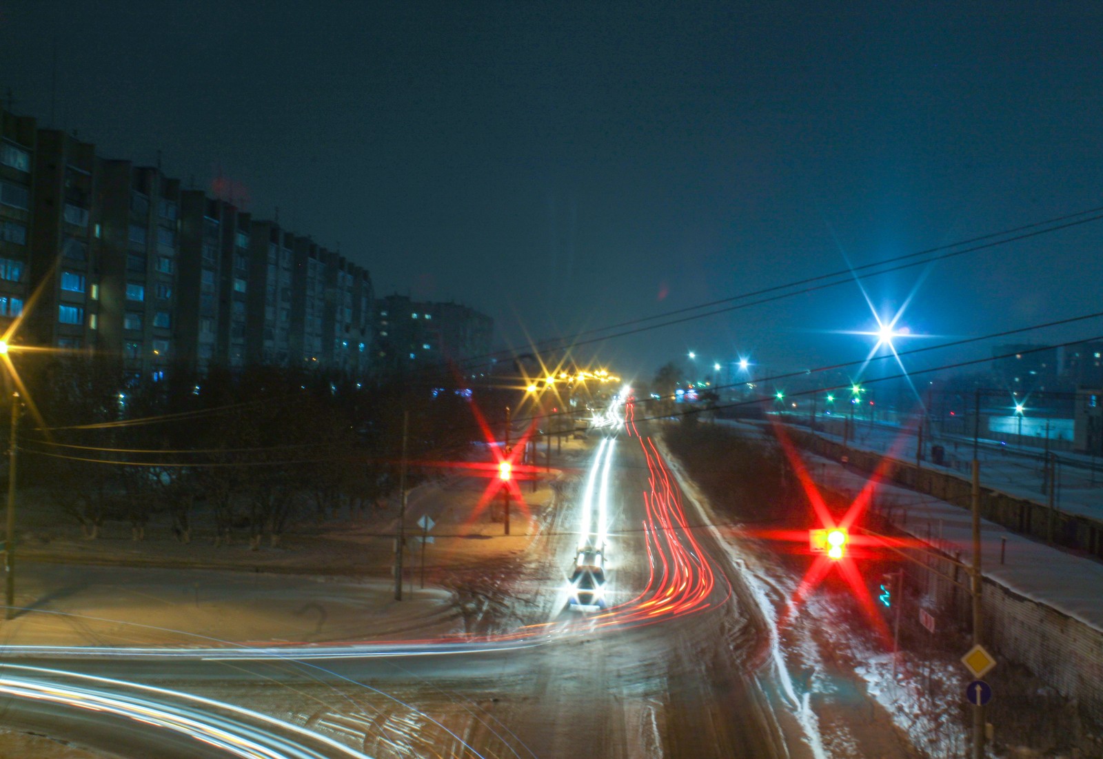 night walk - My, Dzerzhinsk, Canon 1300d, 18-55 kit, Night, The photo, Longpost