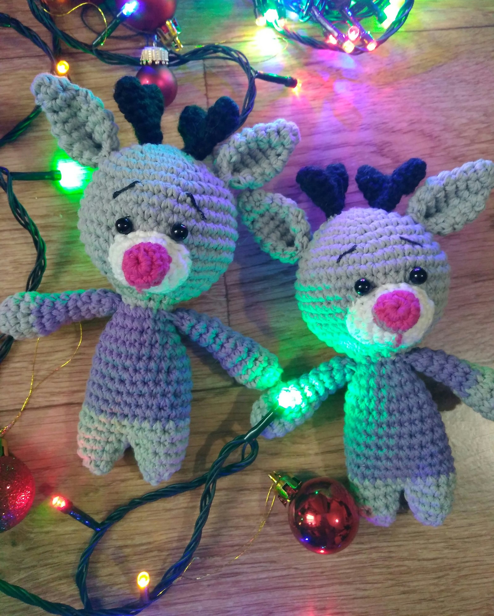 Christmas mood. - My, , Needlework without process, Crochet, Toys, Longpost