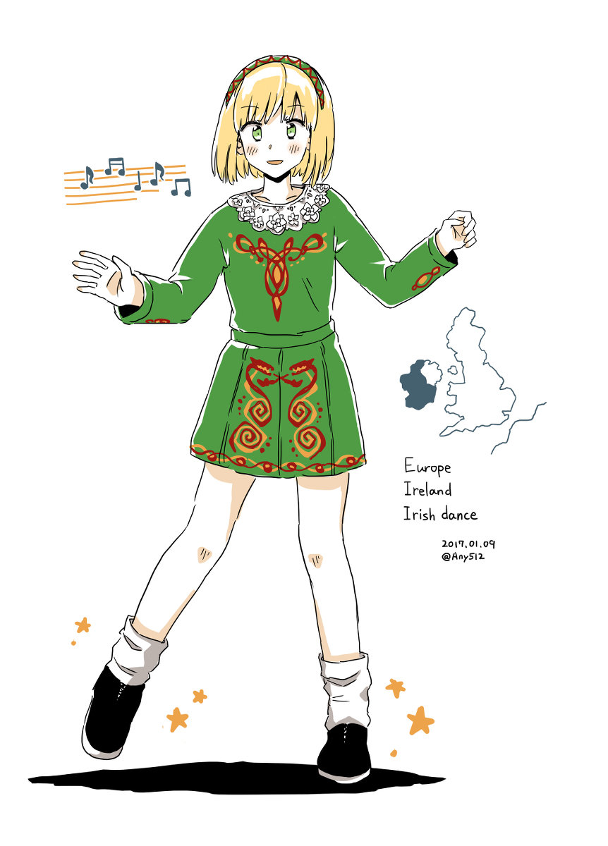 National costumes of the world - Anime art, Anime original, Anime, Any, Longpost