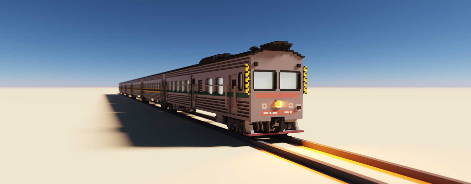 Little train. Воксель поезд. Железная дорога воксель. Voxel Trains ir. Вокзал с поездом маджик воксел.