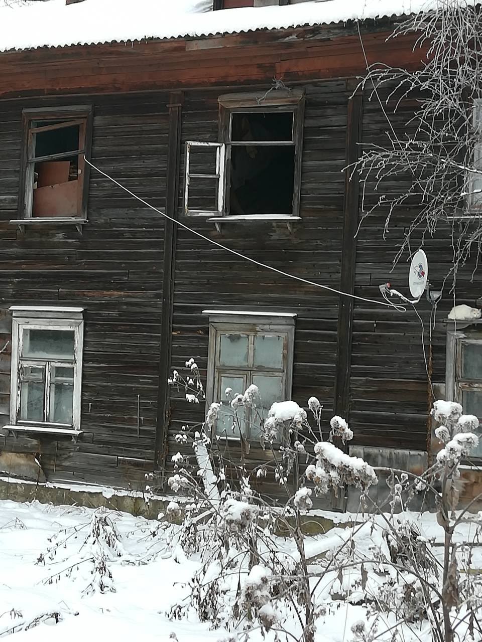 Whining about what is happening in the outback. - My, Emergency housing, Longpost, Vologodskaya Oblast