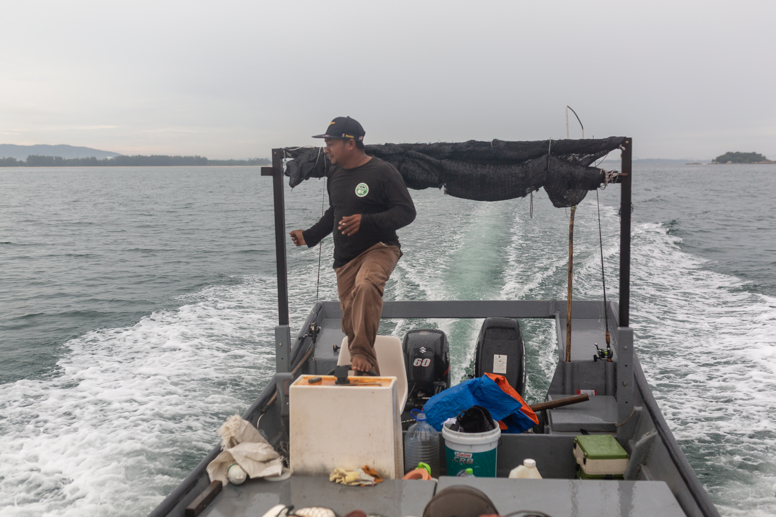 No return ticket needed. 5. Singai Ular - My, Travels, Malaysia, Fishing, Ocean, Horseshoe Crab, Stingray, Video, Longpost