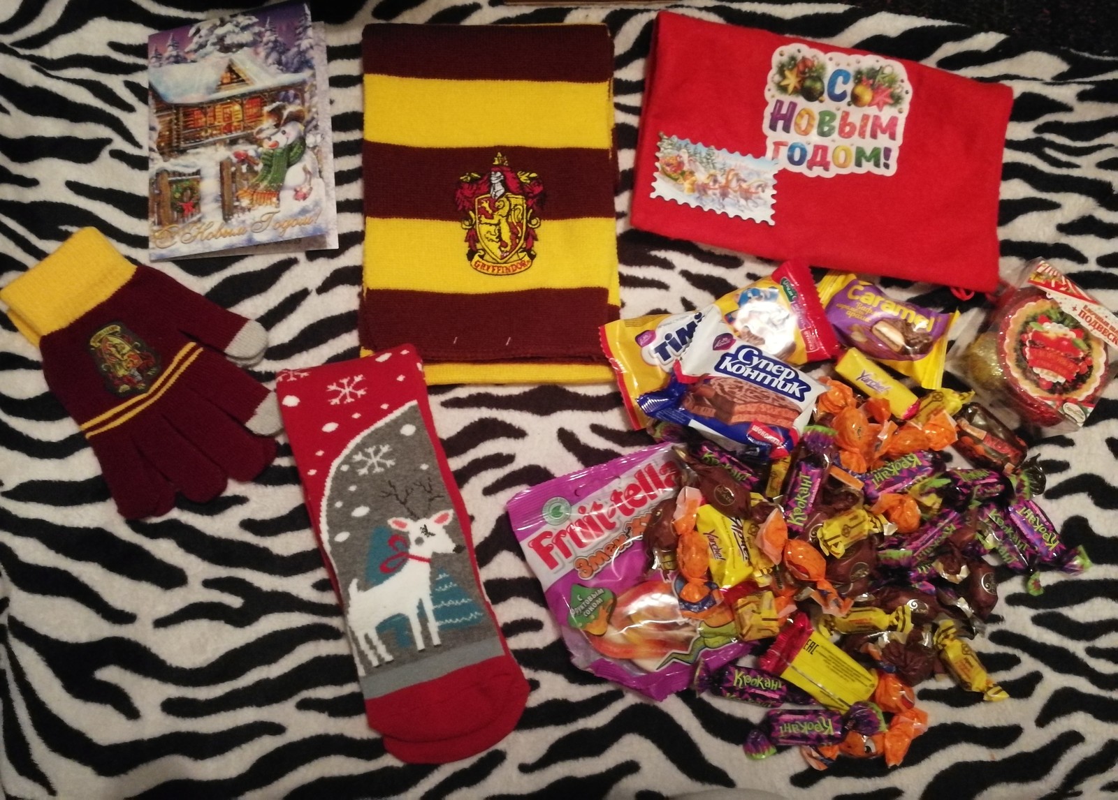 Christmas package from my Santa Claus @teplovtelpov59 - My, New Year's gift exchange, Package, Good, New Year, Longpost, Gift exchange report, Secret Santa, Kindness