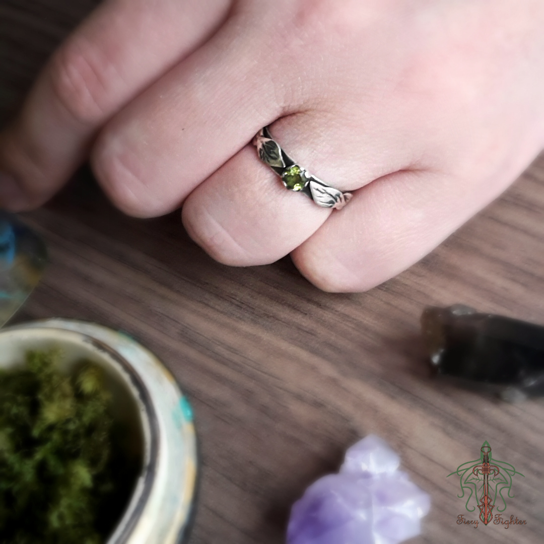 Ring Dryad - My, Silver Jewelry, Decoration, , Ring, Needlework without process, Longpost