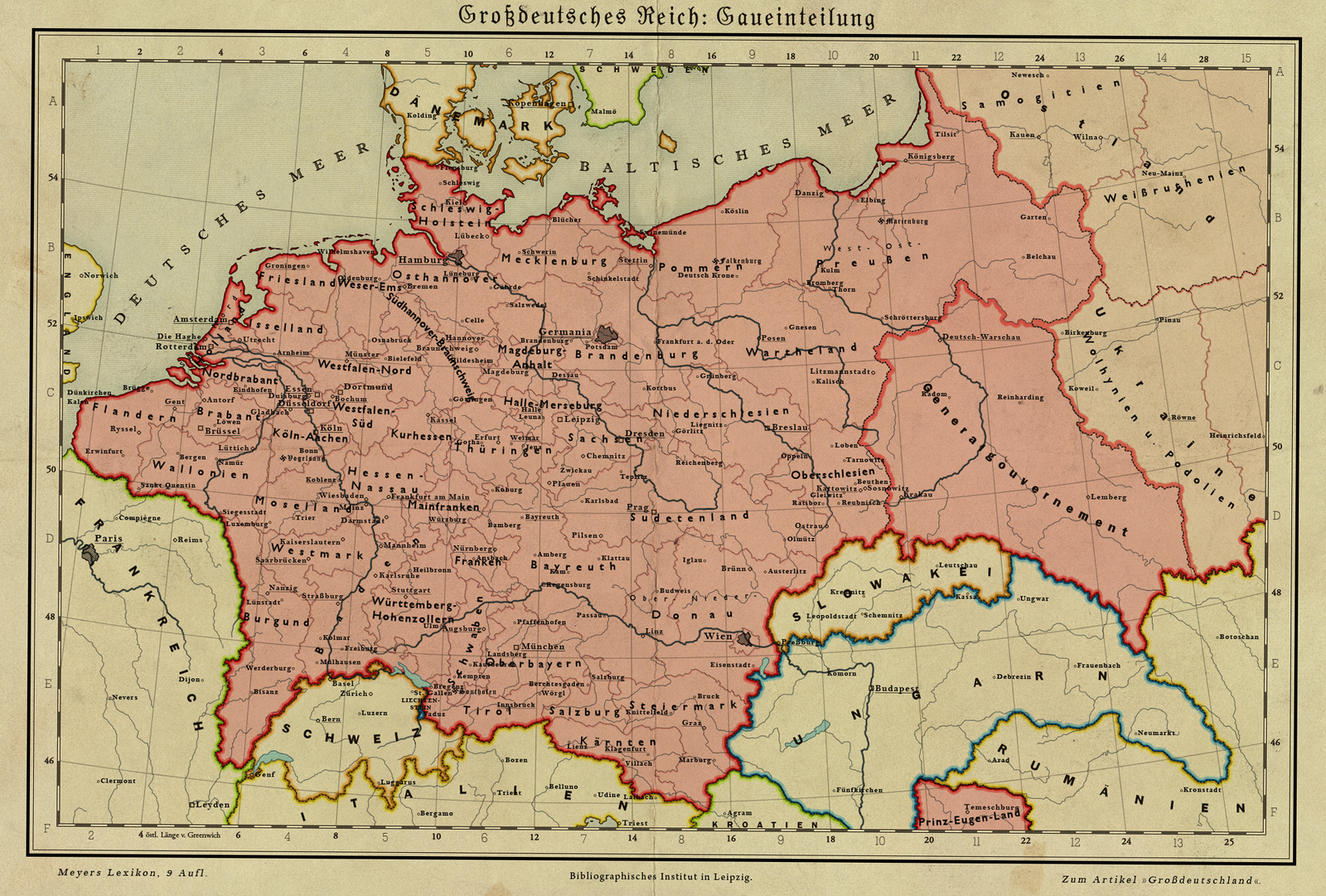 Historical maps of Germany in the 20th and 19th centuries. - Germany, Story, Cards, Longpost