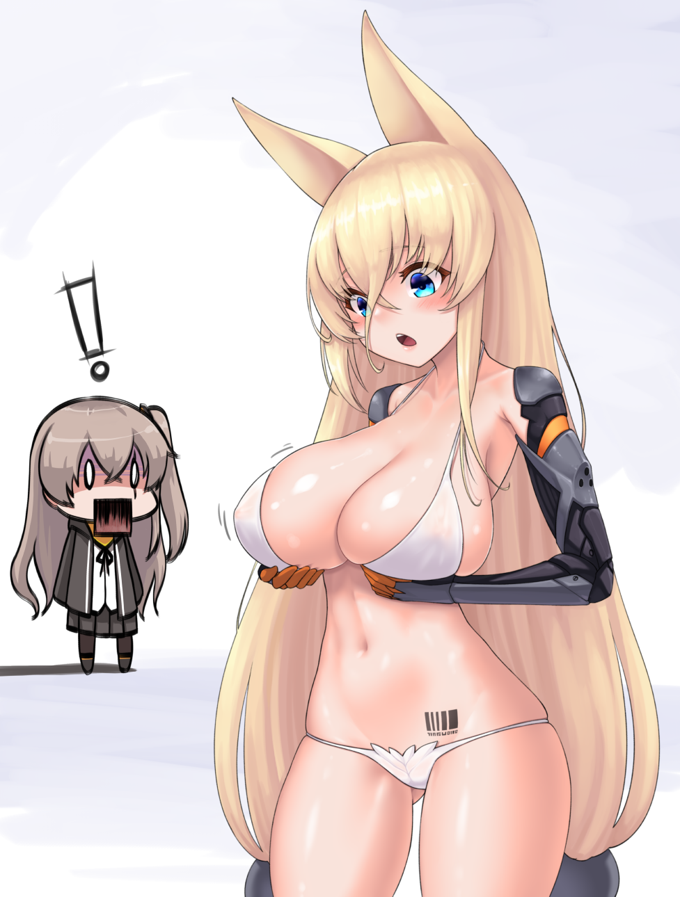 HK G41 - Anime art, Girls frontline, G41, Ump45